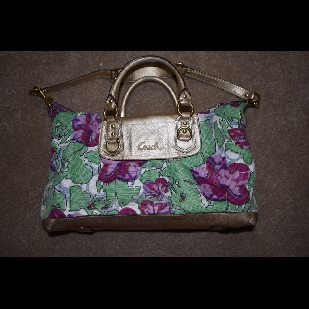 Coach Madison Floral Audrey Purse